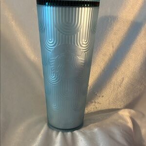 Starbucks Frosted Blue Tumbler. NWOT